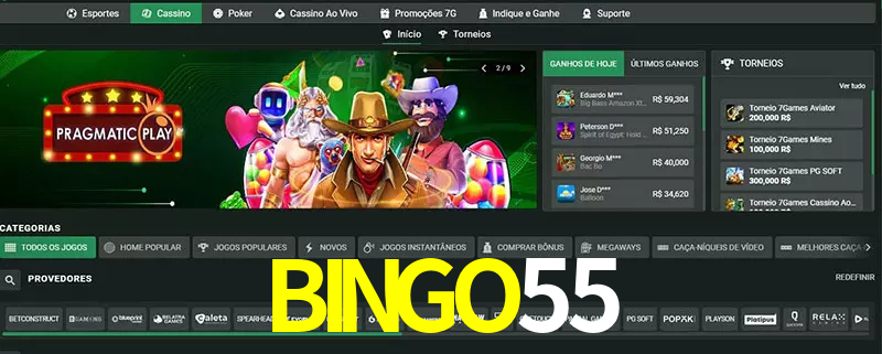 cassino BINGO55